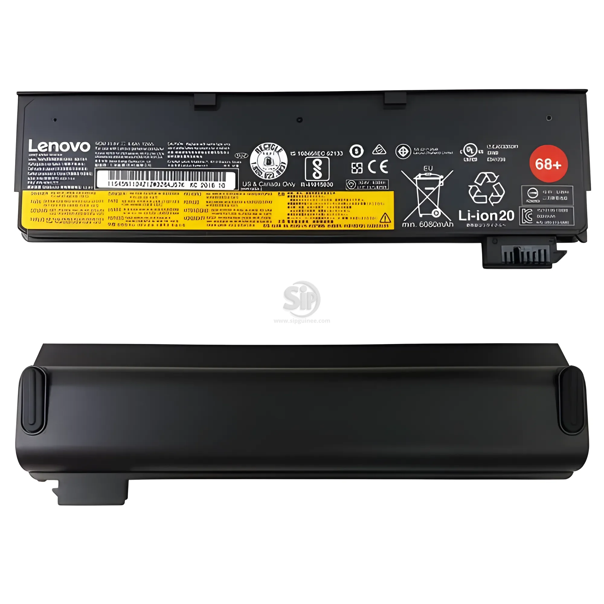 Batterie Lenovo 68+  10.8V – 4.4Ah – 48Wh  6 Cellules  Li-ion – Compatible ThinkPad Série TXL